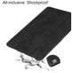 Mobigear Tri-Fold Gel Coque iPad Pro 12.9 Pouces (2018) Etui + Porte-crayon - Noir