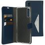 Mobiparts Classic Wallet Housse Samsung Galaxy A70 Etui Porte-Monnaie - Bleu
