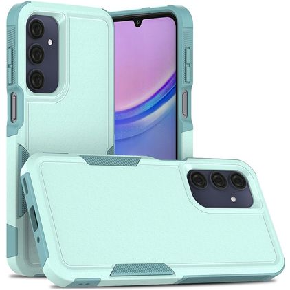 Mobigear Heavy Armor Samsung Galaxy A16 Plastique rigide Coque arrière Antichoc - Vert