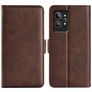 Mobigear Slim Magnet Housse Realme GT2 Pro Etui Porte-Monnaie - Marron