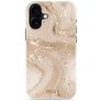 MIO Coque iPhone 16 Plus MagSafe Coque arrière Rigide - Gold Marble