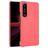 Mobigear Croco Coque Sony Xperia 1 III Coque arrière Rigide - Rouge