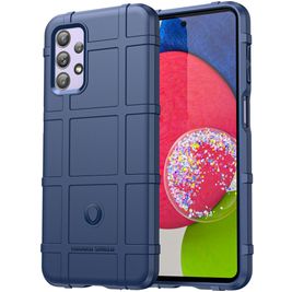 Mobigear Rugged Shield Coque Samsung Galaxy M23 Coque arrière en TPU Souple Anti-Chocs - Bleu