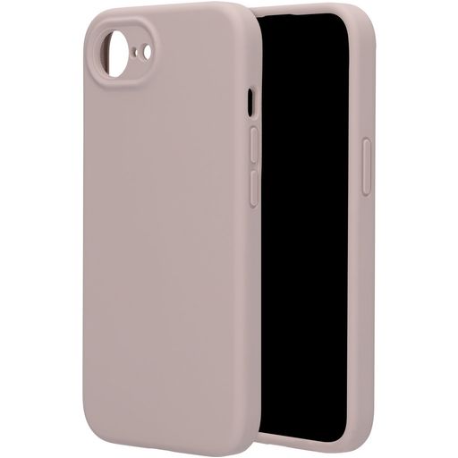 Mobiparts Coque iPhone 16e Coque arrière en Silicone - Soft Salmon