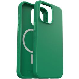 OtterBox Symmetry Coque iPhone 15 Pro Max MagSafe Coque arrière Rigide Anti-Chocs - Vert