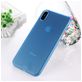Mobigear Ultra Slim Coque iPhone XS Coque arrière Rigide Extra-fin - Bleu