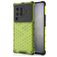 Mobigear Honeycomb Vivo X80 Pro Plastique rigide Coque arrière Antichoc - Vert