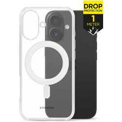 Mobilize Naked Protection Transparent iPhone 17 MagSafe Plastique rigide Coque arrière Antichoc - Transparent