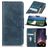 Mobigear Classy Housse Samsung Galaxy A22 5G Etui Porte-Monnaie - Bleu