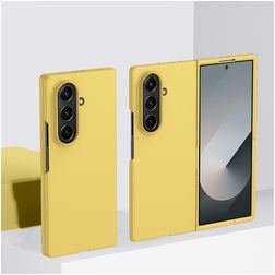 Mobigear Colors Samsung Galaxy Z Fold 7 Plastique rigide Coque arrière - Jaune