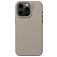 Nudient Base Coque iPhone 15 Pro Max Coque arrière en Silicone - Stone Beige