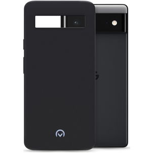 Mobilize Rubber Gelly Coque Google Pixel 6 Coque arrière en TPU Souple - Matt Black