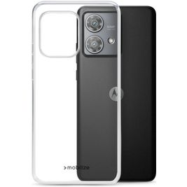 Mobilize Gelly Coque Transparente Motorola Edge 40 Neo Coque arrière en TPU Souple - Transparent