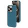 Mobiparts Coque iPhone 15 Pro Coque arrière en Silicone - Blueberry Blue