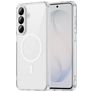 Mobigear Shockproof Transparent Samsung Galaxy S26 FE MagSafe Plastique rigide Coque arrière - Transparent