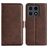 Mobigear Slim Magnet Xiaomi 15T Étui Portefeuille - Marron