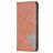 Mobigear Rhombus Slim Housse Nokia G21 Etui - Marron