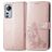 Mobigear Clover Housse Xiaomi 12 Lite Etui Porte-Monnaie - Rose doré