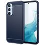 Mobigear Brushed Slim Coque Samsung Galaxy A54 Coque arrière en TPU Souple - Bleu