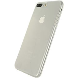 Mobilize Gelly Coque Transparente iPhone 8 Plus Coque arrière en TPU Souple - Transparent