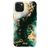 MIO Coque iPhone 15 Plus MagSafe Coque arrière Rigide - Green Marble