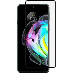 Mobigear Premium Motorola Edge 20 Verre trempé Protection d'écran - Compatible Coque - Noir