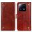 Mobigear Ranch Housse Xiaomi 13 Etui Porte-Monnaie - Marron
