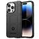 Mobigear Rugged Shield Coque iPhone 15 Pro Max Coque arrière en TPU Souple Anti-Chocs - Noir