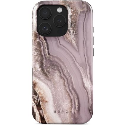 Burga Tough Coque iPhone 16 Pro Max Coque arrière Rigide Anti-Chocs - Golden Taupe