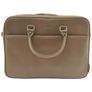 Valenta Laptop leather Sacoche Ordinateur portable en Cuir Véritable 15.6 Pouces Sacoche ordinateur + Poignée - Taupe