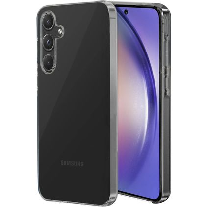 Mobiparts Classic Coque Transparente Samsung Galaxy A55 Coque arrière en TPU Souple - Transparent