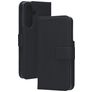 Mobiparts Samsung Galaxy A36 Cuir véritable Étui Portefeuille - Noir