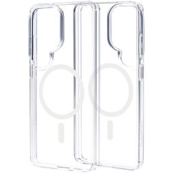 Mobiparts Hardcover Transparent Samsung Galaxy S26 Ultra MagSafe Plastique rigide Coque arrière - Transparent