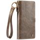 Caseme 01 Housse iPhone 6s Etui avec Coque Détachable Porte-Monnaie - Marron