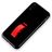 Mobigear Rubber Ring iPhone XS Max Plastique rigide Coque arrière avec bague de maintien - Noir
