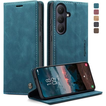 CaseMe 013 Housse Samsung Galaxy S26 Etui Porte-Monnaie - Bleu