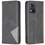 Mobigear Rhombus Slim Housse Motorola Moto E13 Etui - Gris