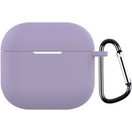 Mobigear Colors Coque Apple AirPods 4 Coque en Silicone Souple - Violet