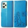 Mobigear Clover Housse Realme C35 Etui Porte-Monnaie - Bleu