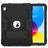 Mobigear ShieldStand Coque iPad 10 (2022) Coque arrière en Plastique rigide,Silicone + Support Amovible - Noir