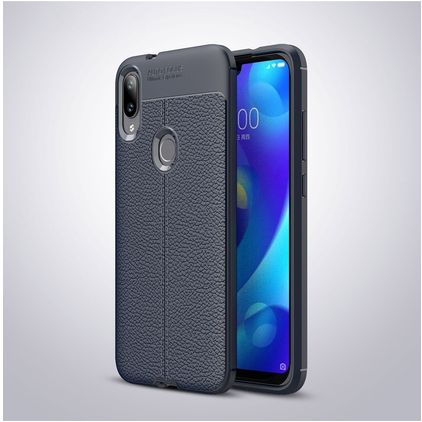 Mobigear Luxury Coque Xiaomi Mi Play Coque arrière en TPU Souple - Bleu Marin