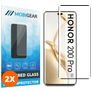 Mobigear Premium HONOR 200 Pro Verre trempé Protection d'écran - Compatible Coque - Noir (Lot de 2)