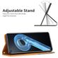 Mobigear Rhombus Slim Housse OPPO A76 Etui - Cognac