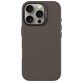Decoded Stacks Coque iPhone 16 Pro MagSafe Coque arrière en Silicone - Phantom Black