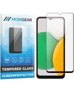Mobigear Premium Samsung Galaxy A14 Verre trempé Protection d'écran - Compatible Coque - Noir