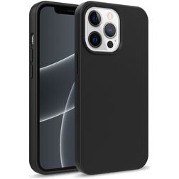 Mobigear Bio Coque iPhone 14 Pro Max Coque arrière en Eco-Friendly - Noir