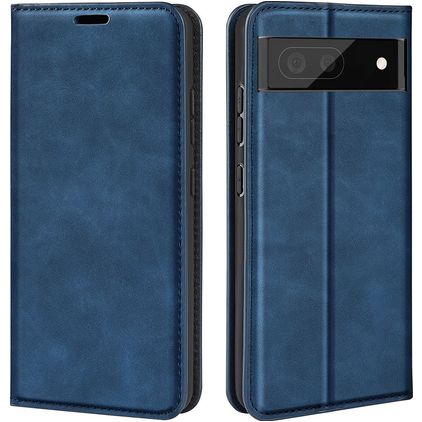 Mobigear Retro Slim Housse Google Pixel 7 Etui Porte-Monnaie - Dark Blue