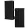 Mobilize Wallet Housse iPhone 7 Etui en Cuir Véritable Porte-Monnaie - Noir