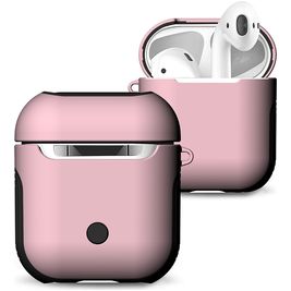 Mobigear Frosted Coque Apple AirPods 1 Coque Rigide - Rose