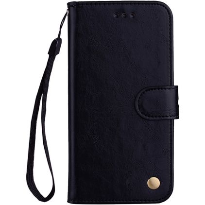Mobigear Wallet Housse Huawei P Smart (2018) Etui Porte-Monnaie - Noir